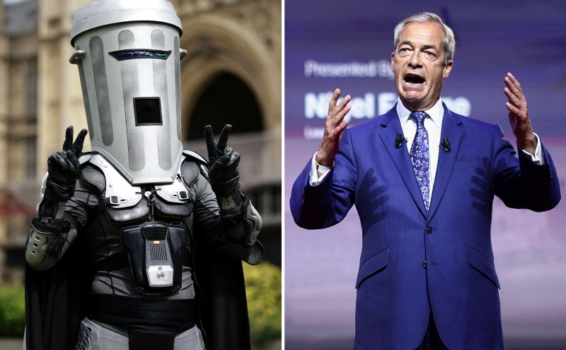 Farage and Count Binface go head-to-head in snap UK poll