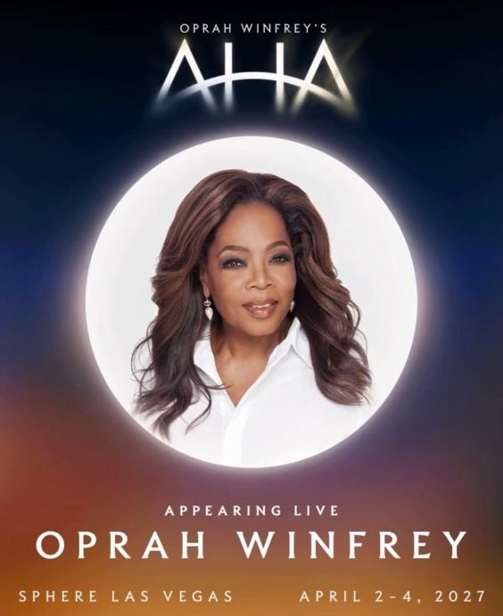 Oprah Winfrey Is Coming To Sphere