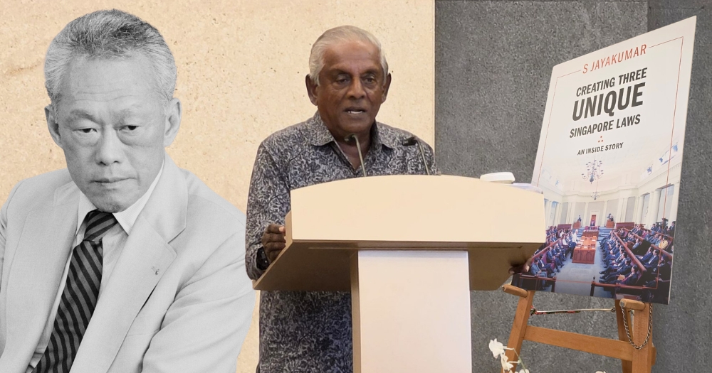 GRC system wasn't conceived to fix the opposition, LKY had the idea way back in the 70s: Jayakumar
