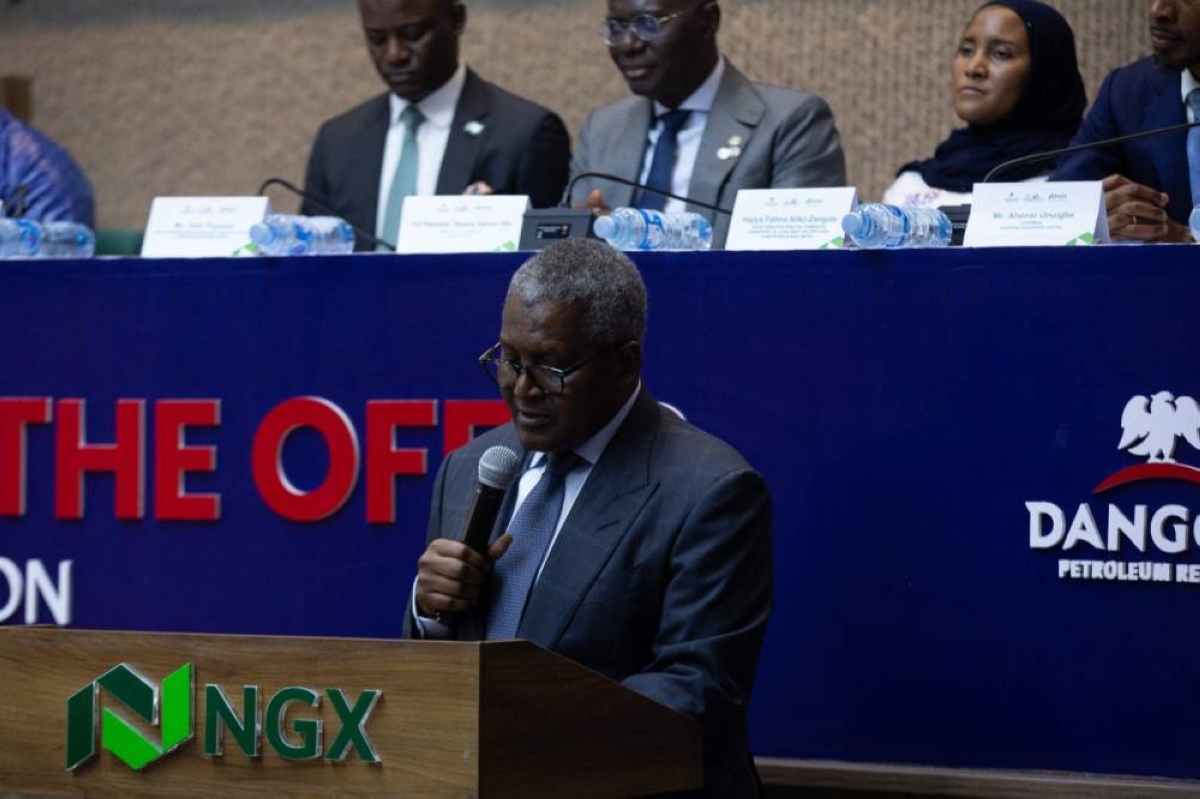 Billionaire Dangote launches oil refinery 'people's IPO', Africa's biggest