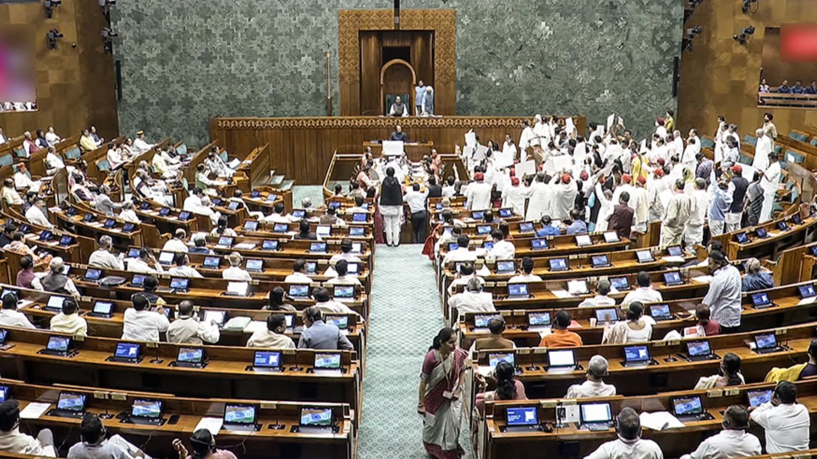 Parliament Monsoon Session Live: Protest vs protest ahead of Amit Shah’s likely address