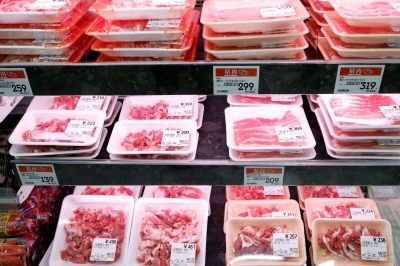 Pork, chicken prices in Japan hit record highs in August