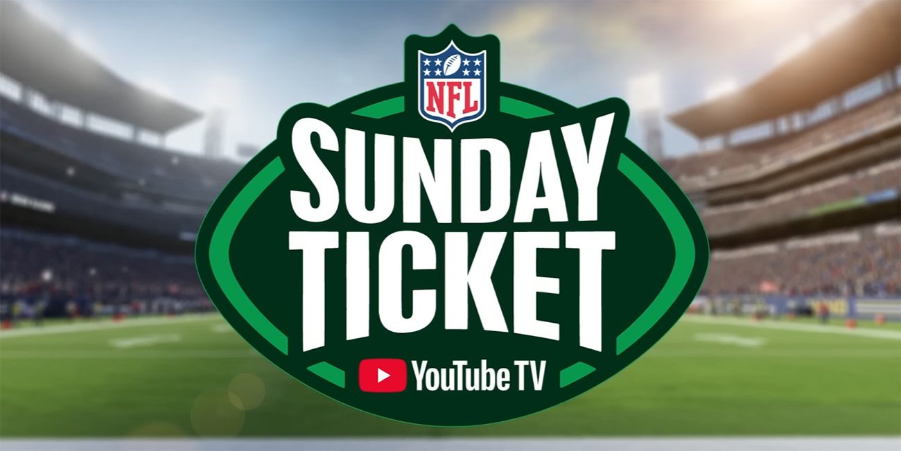NFL Sunday Ticket is $204/year for YouTube Premium subscribers, nearly 60% off