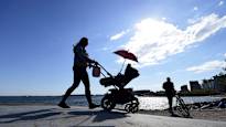 Highs of 20C in store on Monday
