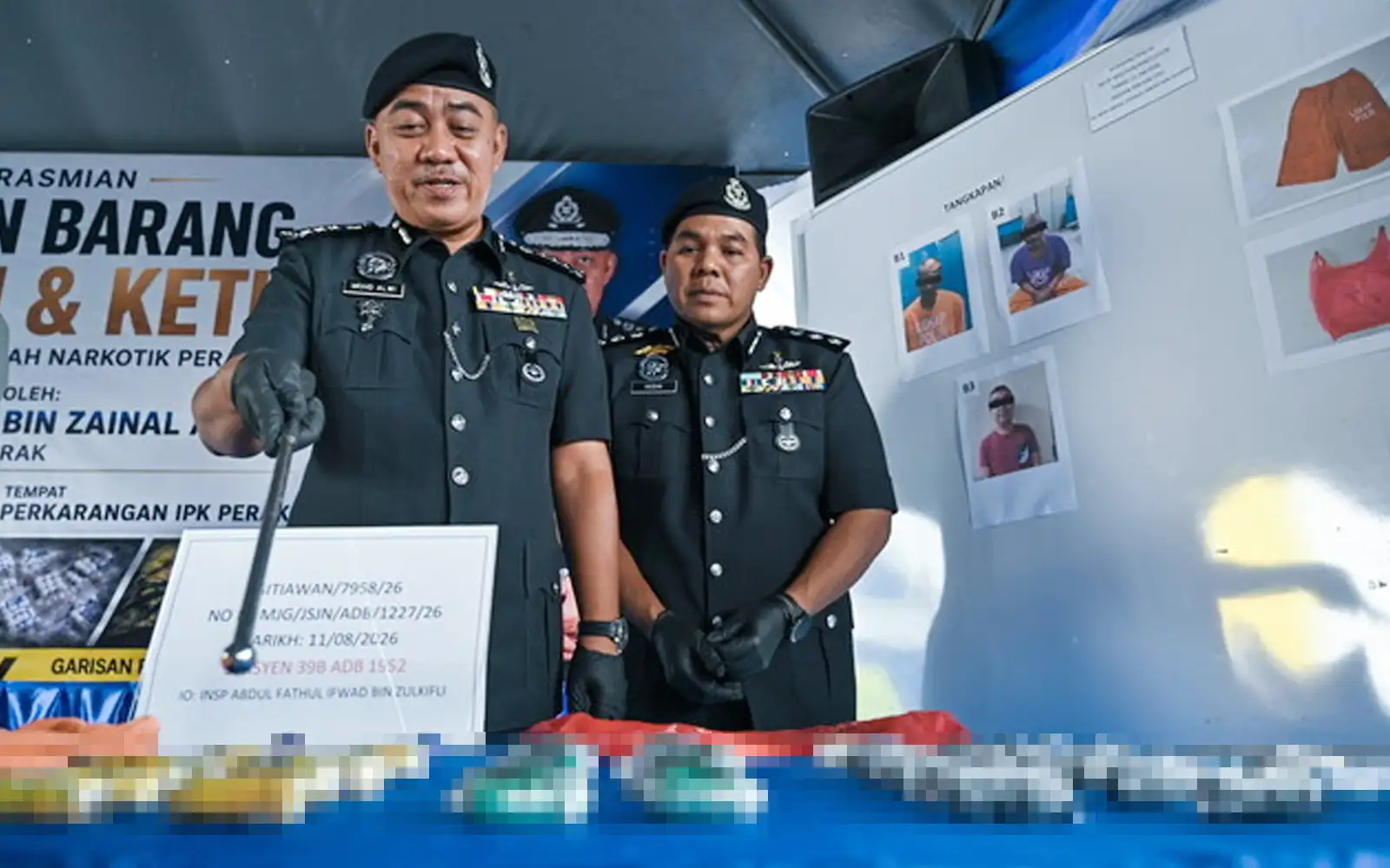 3 termasuk polis direman berkait dadah dalam lokap