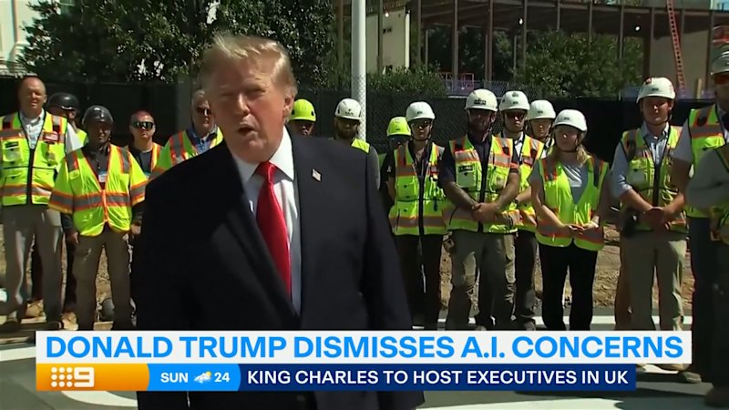 Donald Trump dismisses AI concerns