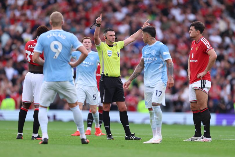 VAR officials stood down after Erling Haaland goal controversy in Manchester derby