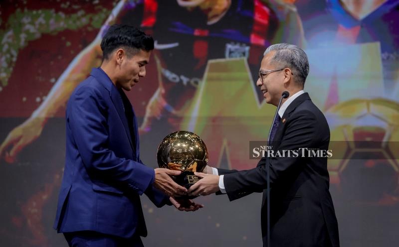 Afiq pays tribute to former JDT captain after MVP triumph