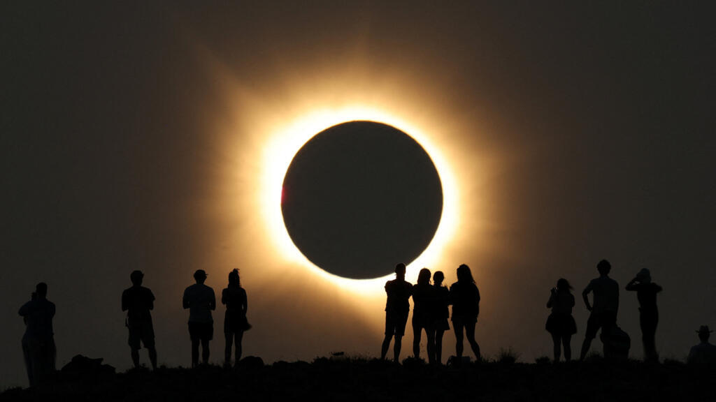 As millions gazed in awe, a swathe of Spain plunged into darkness