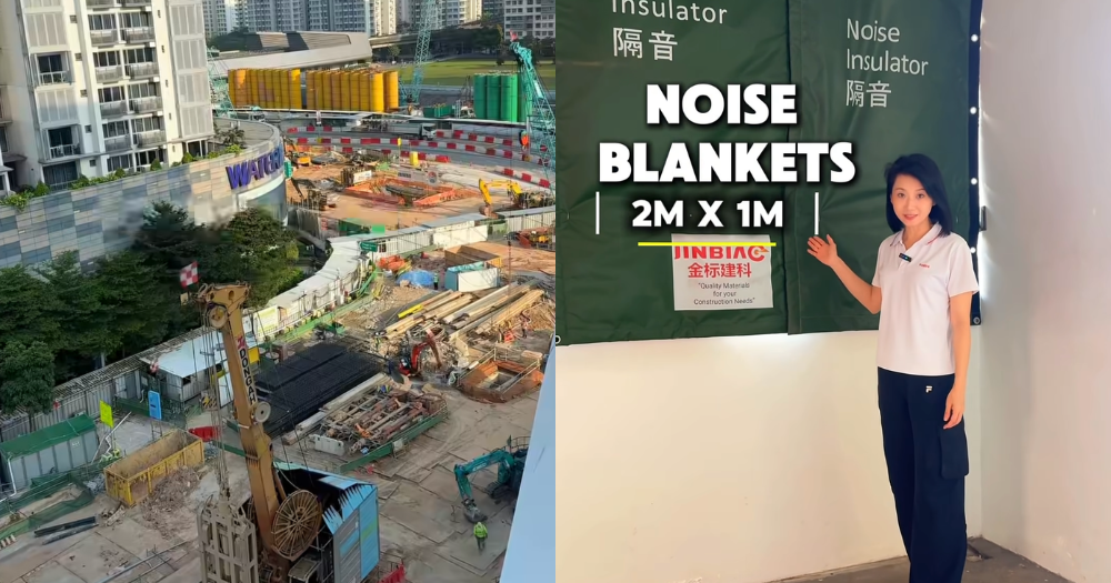 Sun Xueling announces loan of noise blankets, free earbuds for Punggol residents amid Cross Island Line construction works