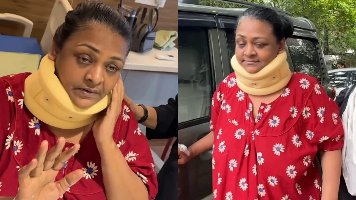 South Actress Shakeela Undergoes Neck Surgery, Blames Excessive Phone Use & Improper Posture