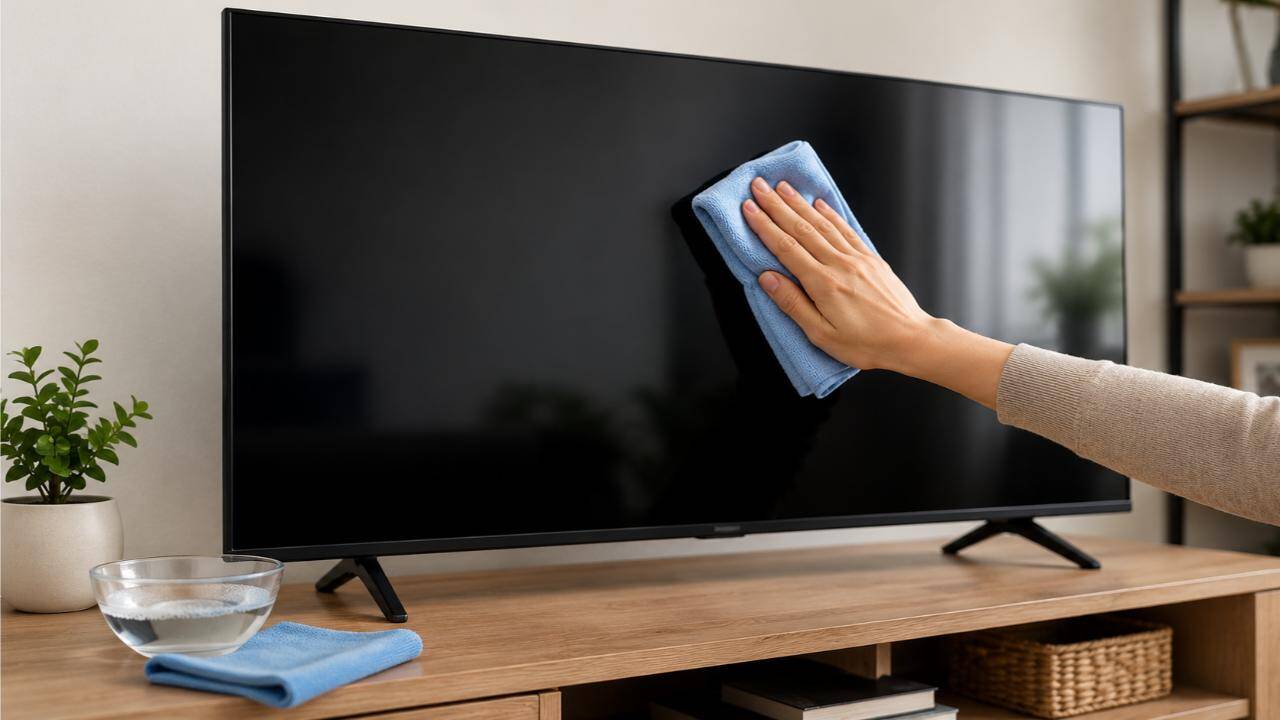 Can I use soapy water to clean TV screen; here’s what you should know
