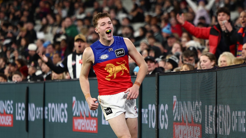 Young Brisbane Lions star Logan Morris re-signs with reigning premiers