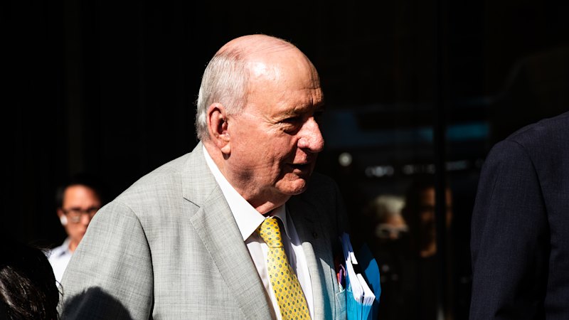 Alan Jones trial live updates: Complainant ‘M’ evidence to resume after court hears former 2GB broadcaster bought flowers weekly for former athlete