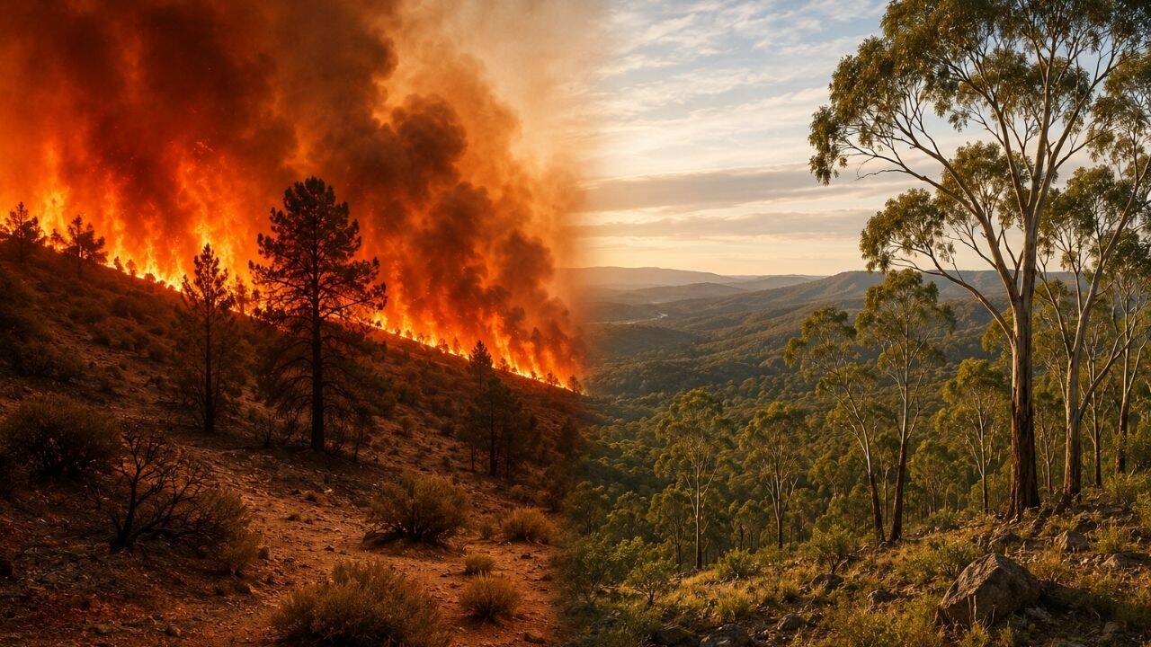 Pacific trend raised US Southwest wildfire area 22%, cut Australia’s 19%