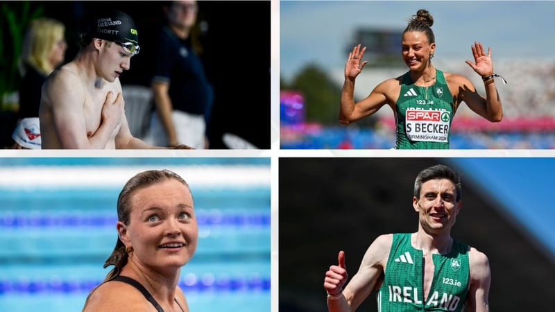 European Championships: Irish in action on Day 4