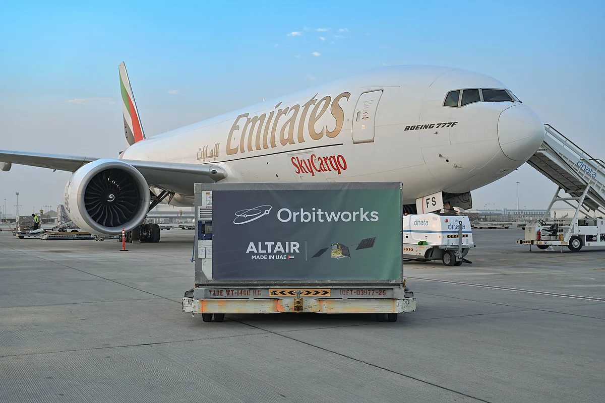 UAE-built AI satellite Altair-1 heads to US ahead of October launch