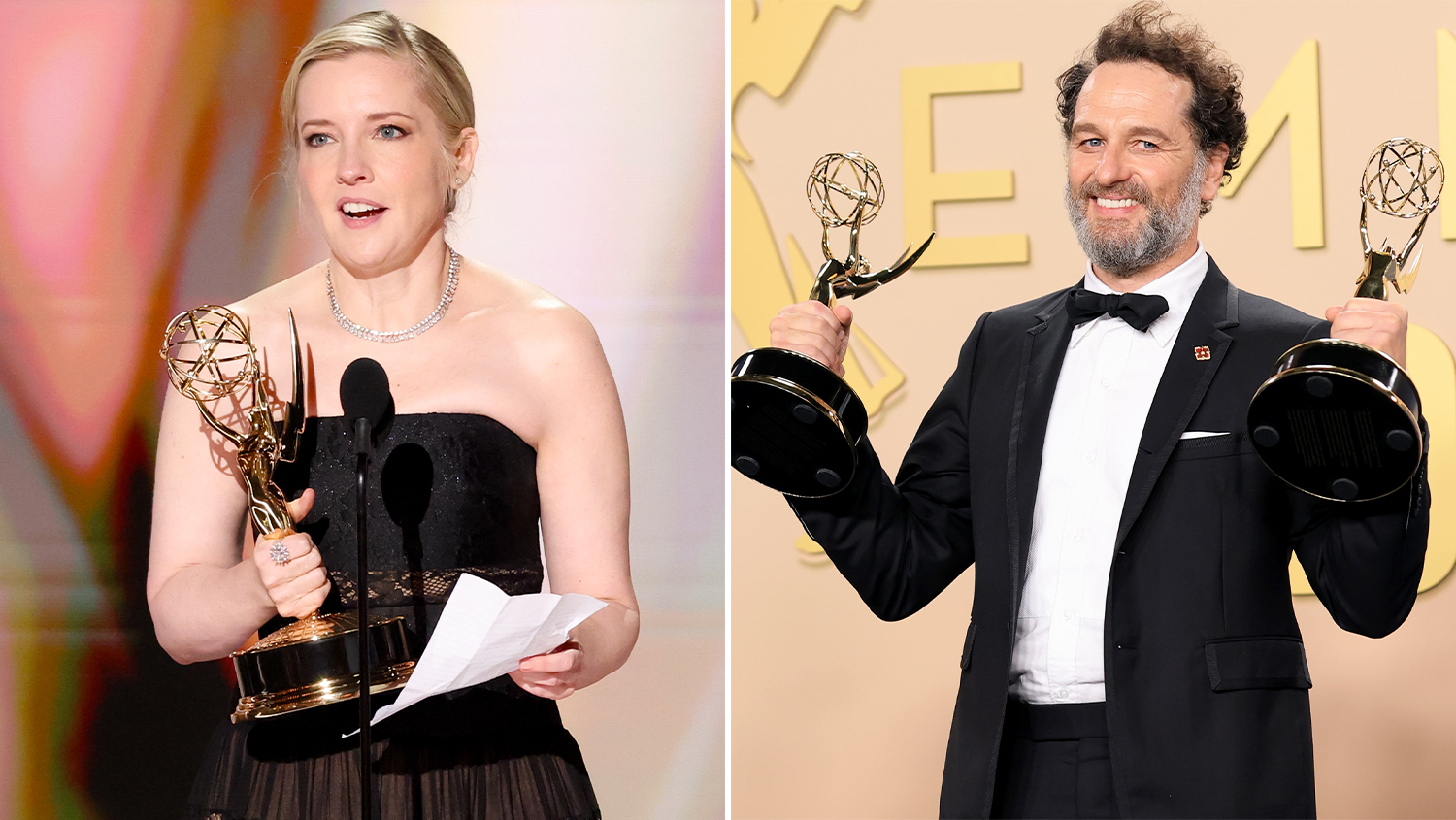 ‘Widow’s Bay’ Creator Katie Dippold & Star Matthew Rhys Are At A Loss For Words On Their Big Emmys Night: “This Is All Just A Pleasant Dream”