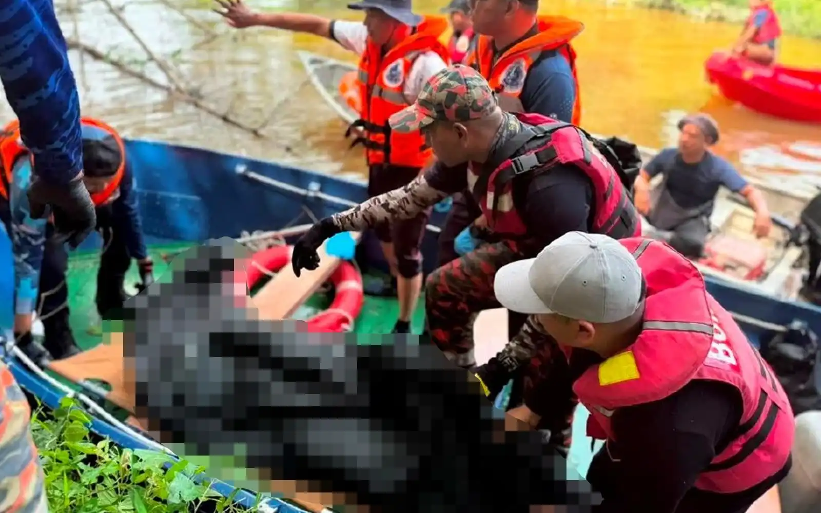Terjun sungai elak pemeriksaan polis, lelaki ditemui lemas