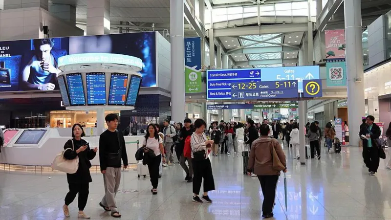 South Korea’s Incheon airport beats Heathrow to become world’s busiest