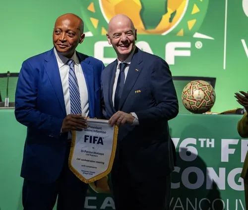 CAF boss Patrice Motsepe urges due process as rival Confederations target Fifa's Gianni Infantino