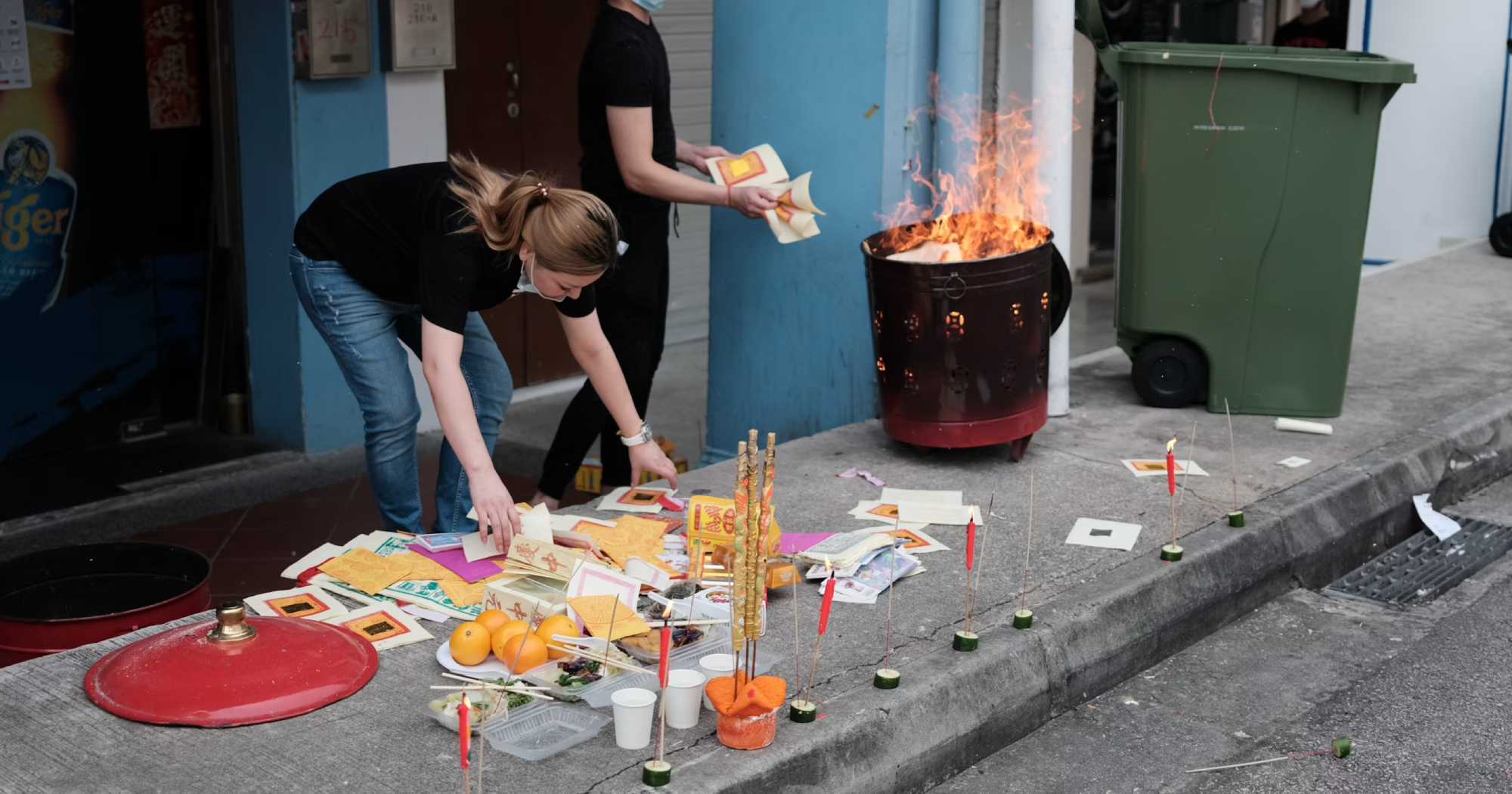 NEA advisory for Hungry Ghost Festival: Clear offerings after prayers, items left behind may constitute littering