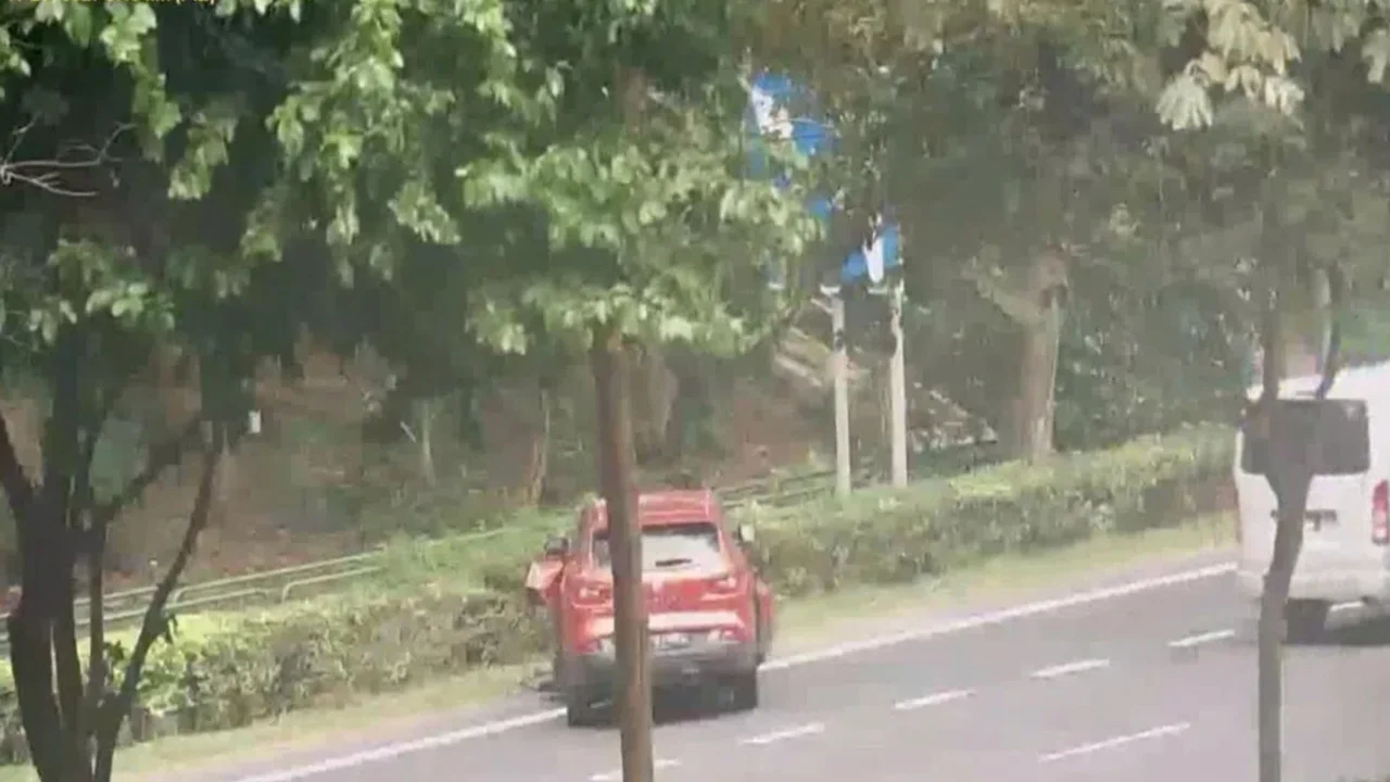 Man with suspended license crashes into a parked vehicle, caught using fake ID screenshot