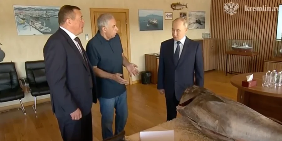 Putin visits disputed Kurils for first time since taking power, drawing protest