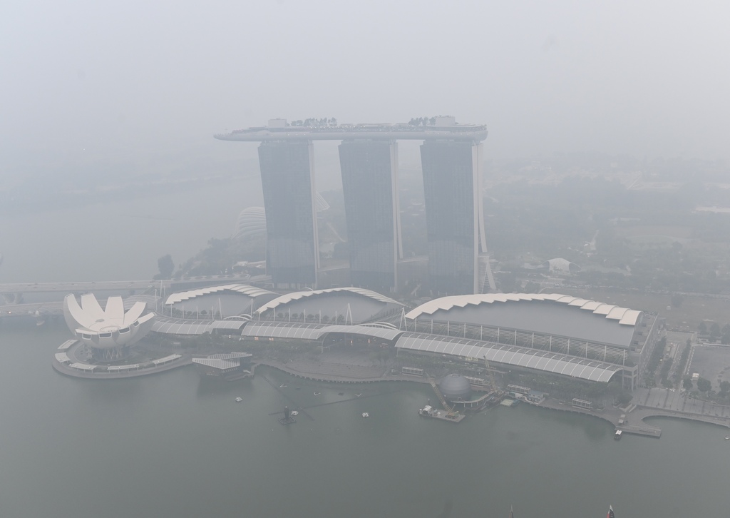 Singapore’s air worst since 2019 as haze blankets region