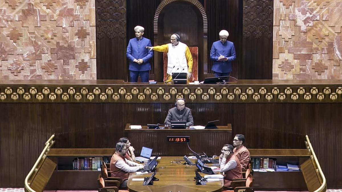Rajya Sabha Chairperson regrets disruptions during Monsoon Session; House productivity only 39%
