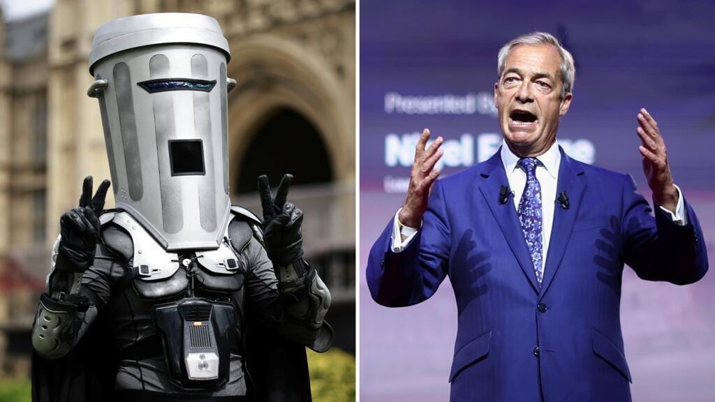 Farage and Count Binface go head-to-head in snap UK poll