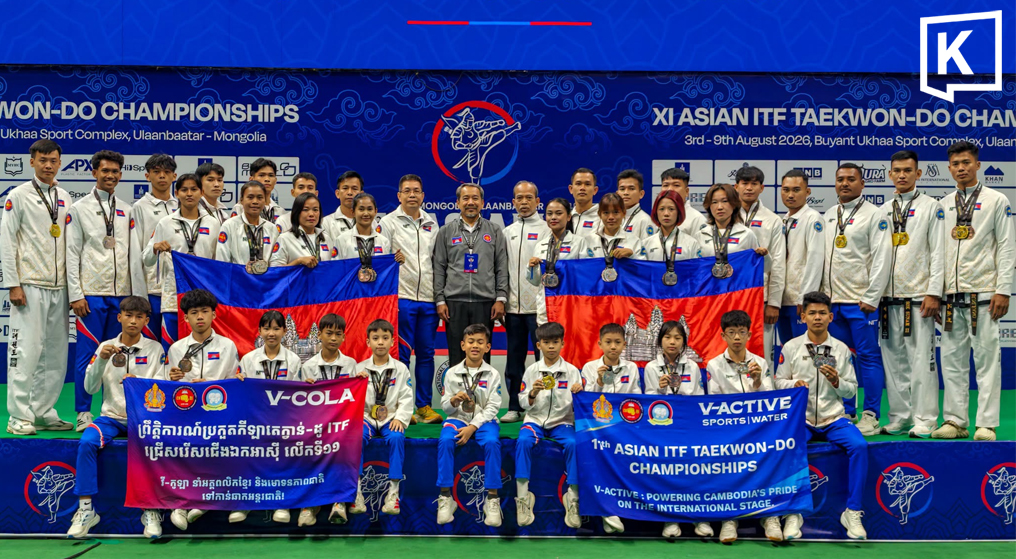 Cambodia wins 41 ITF medals at ITF despite IOC non-recognition