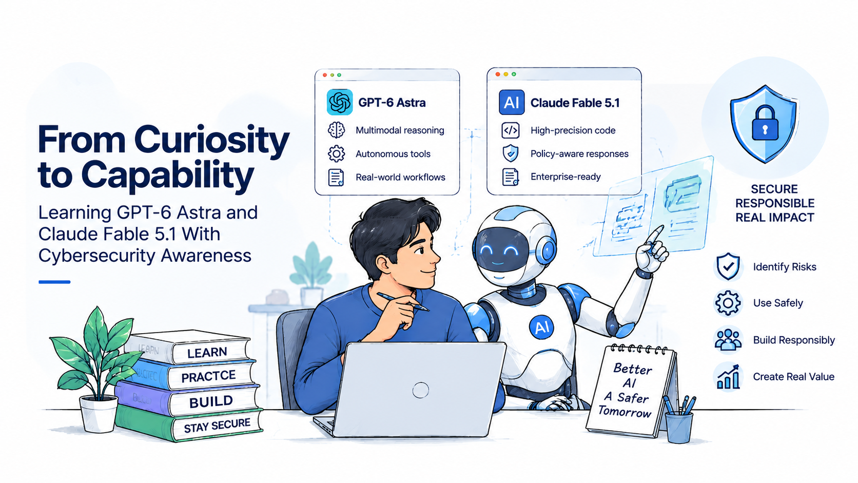 From Curiosity to Capability: Learning GPT-6 Astra and Claude Fable 5.1 With Cybersecurity Awareness
