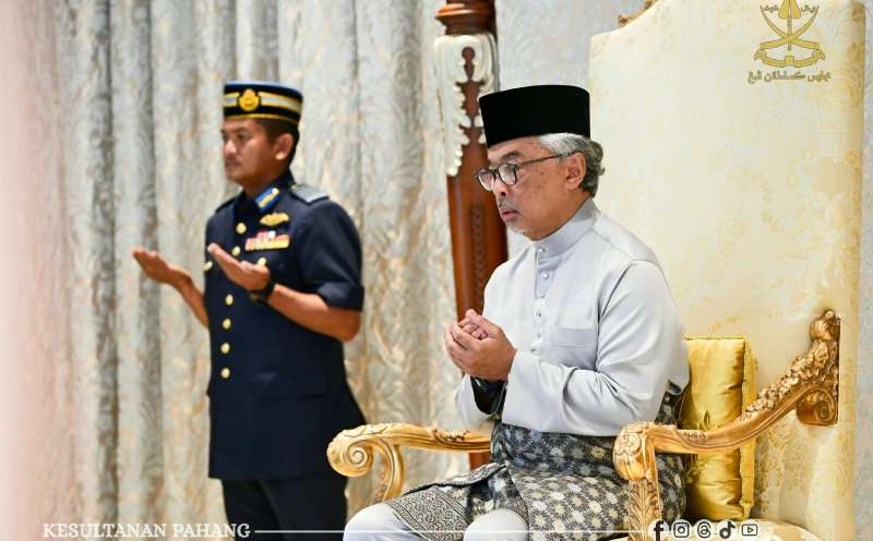 Pahang Sultan decrees mosques hold special prayers for rain amid worsening haze
