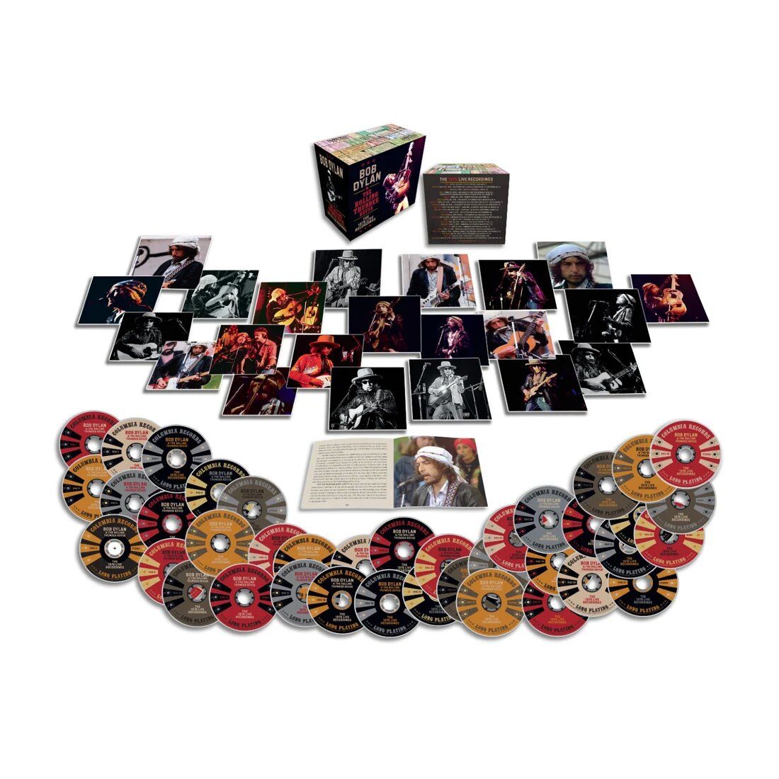 Bob Dylan Announces 39-Disc The Rolling Thunder Revue: The 1976 Live Recordings Box Set with 371 Unreleased Tracks