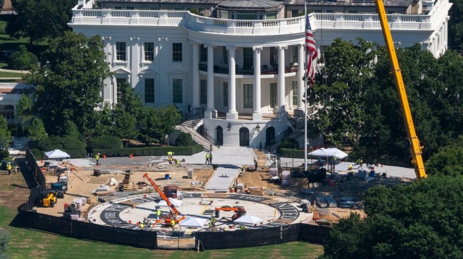Trump: New helipad 'truly a work of art'