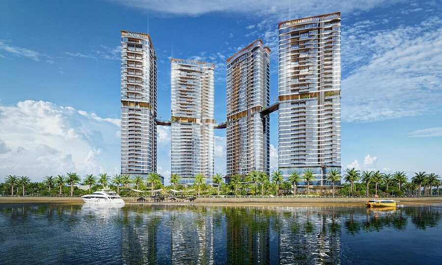 Huong Viet Properties riverside apartment precinct in HCMC