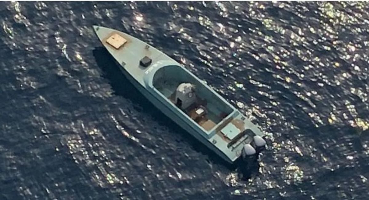 Yemeni forces destroy Houthi boat carrying drone launch equipment