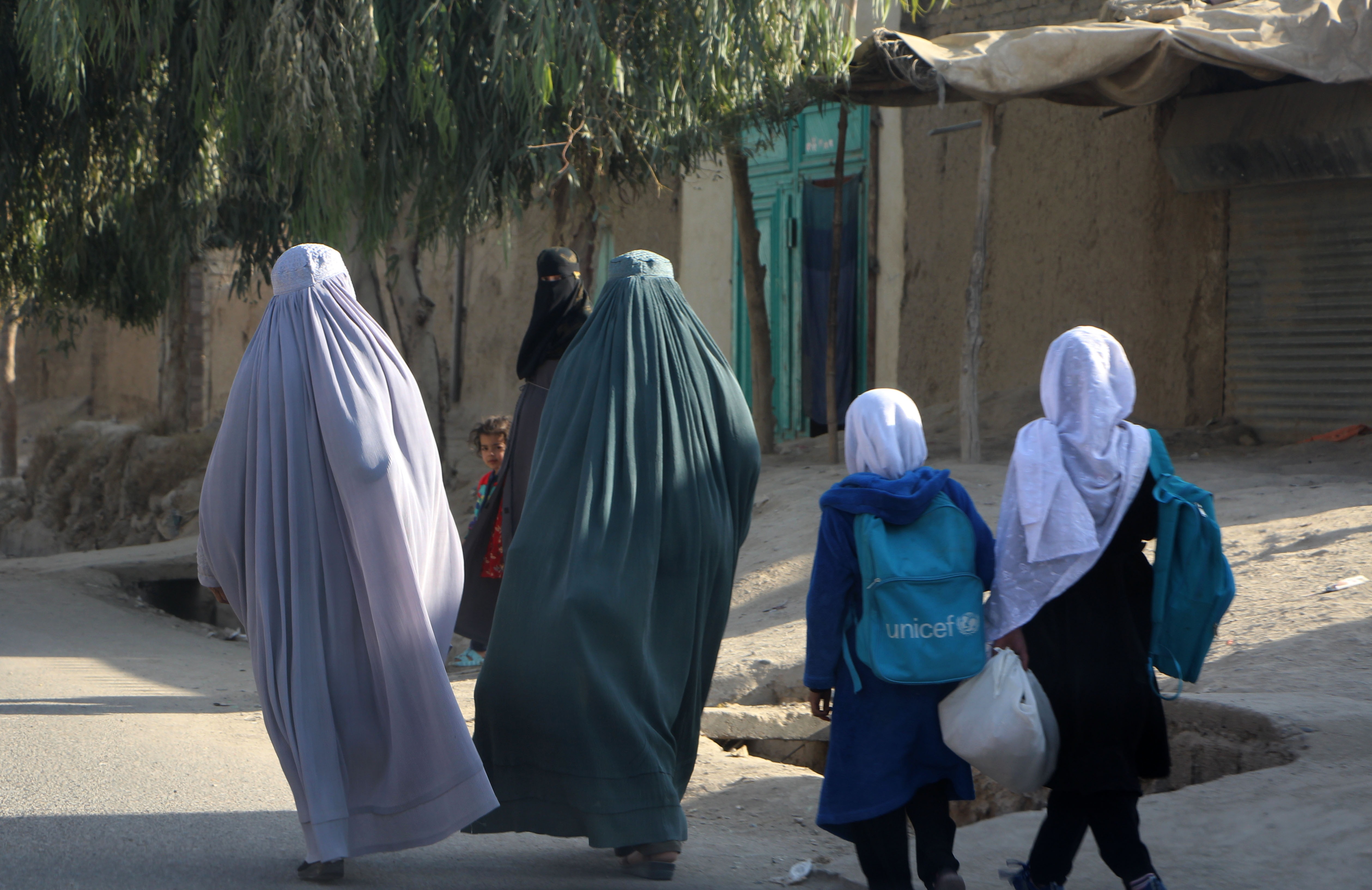 Half of Afghan women rarely leave home as Taliban restrictions deepen, UN agency says