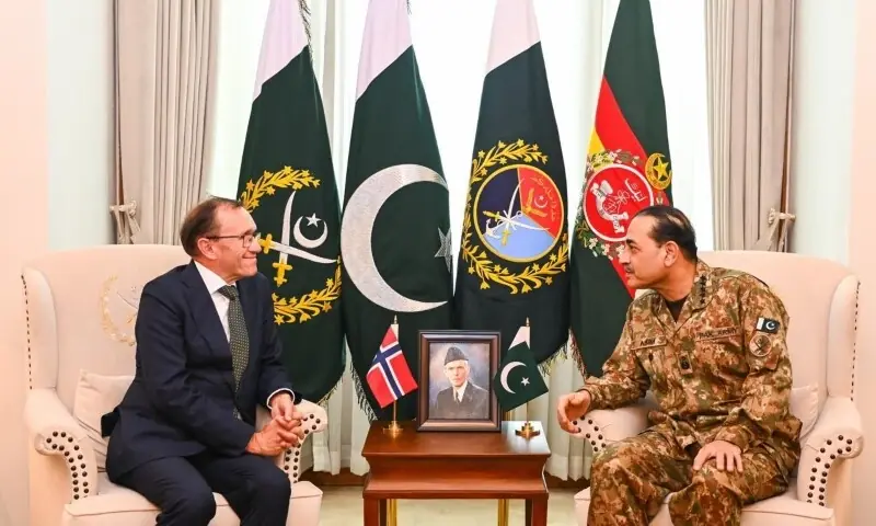 Pakistan, Norway reaffirm resolve to strengthen bilateral ties, expand engagement in defence, security