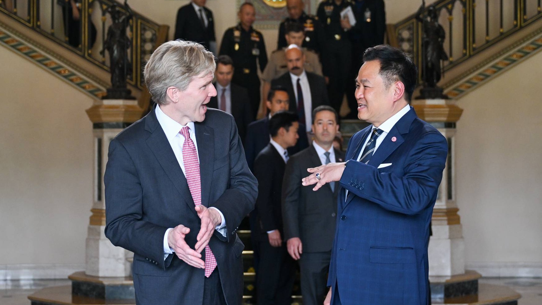 Thai PM says defense ties with US won’t be used to negotiate tariffs