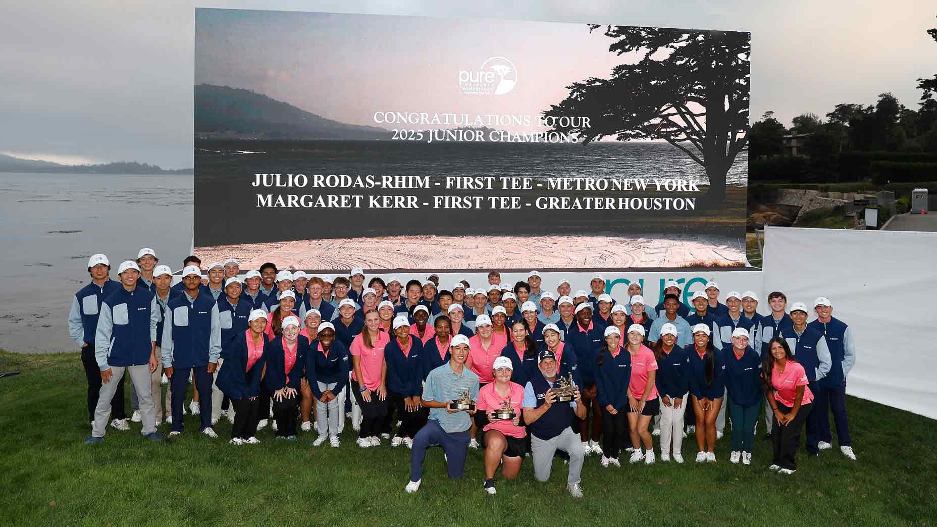 At one of golf's most unique events, 80 juniors get a shot on the big stage