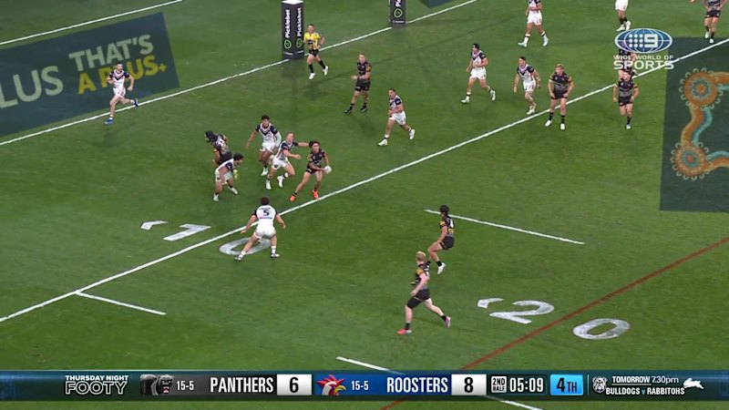 Talagi's shocker gifts Roosters possession