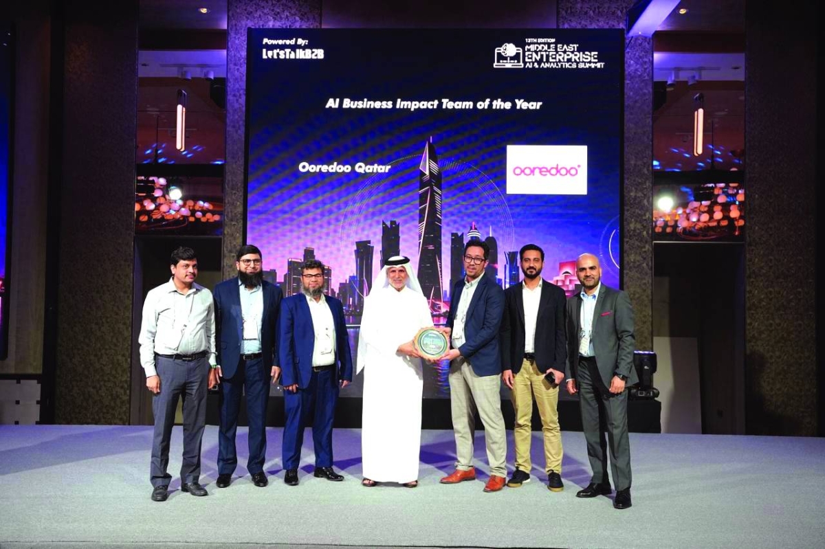 Ooredoo demonstrates AI and data leadership at 13th Middle East AI & Analytics Summit