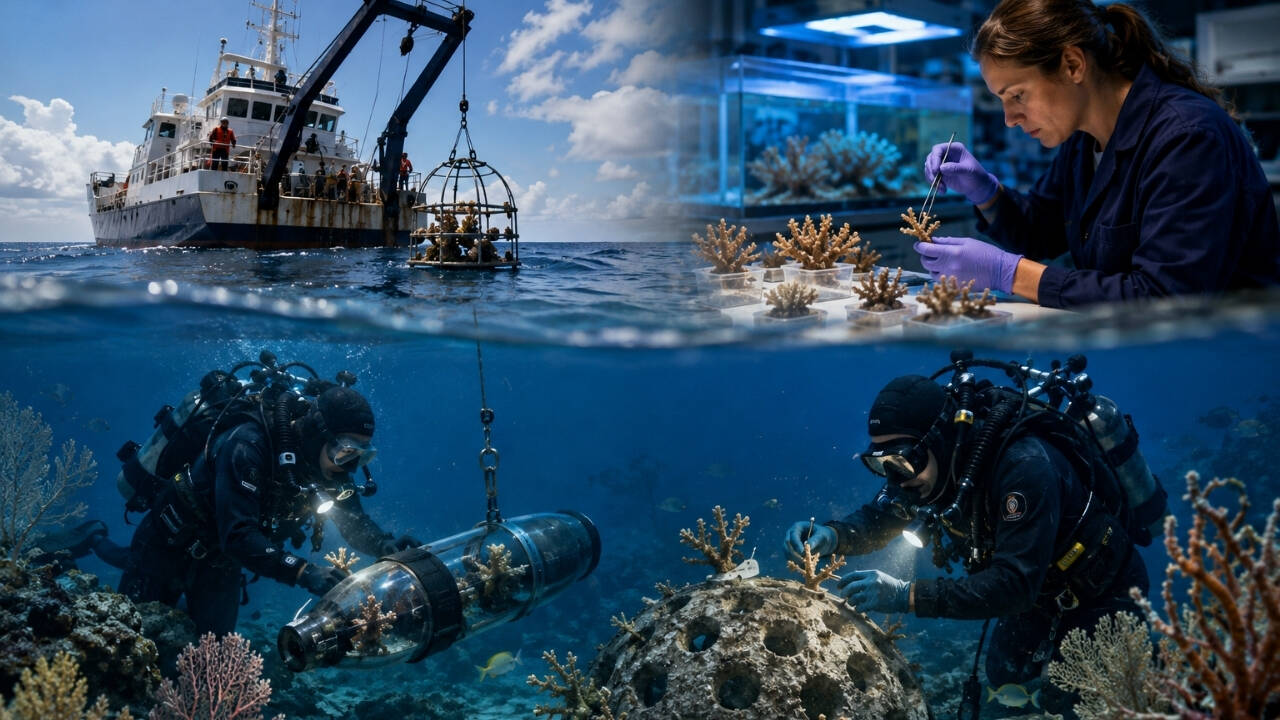 Deepwater Horizon damaged deep-sea corals; NOAA is now planting new colonies
