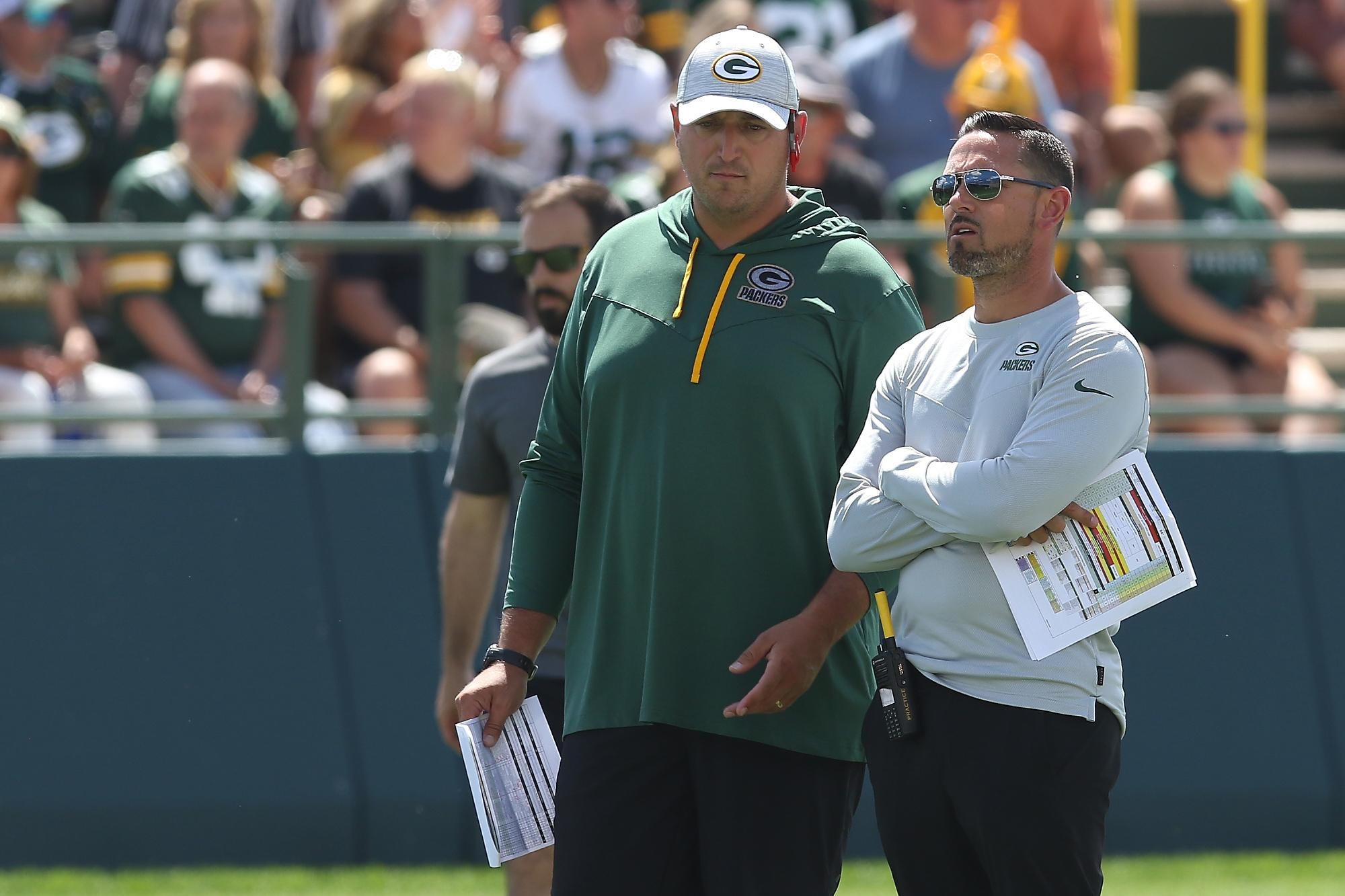 Adam Stenavich explains the Packers’ offensive line woes