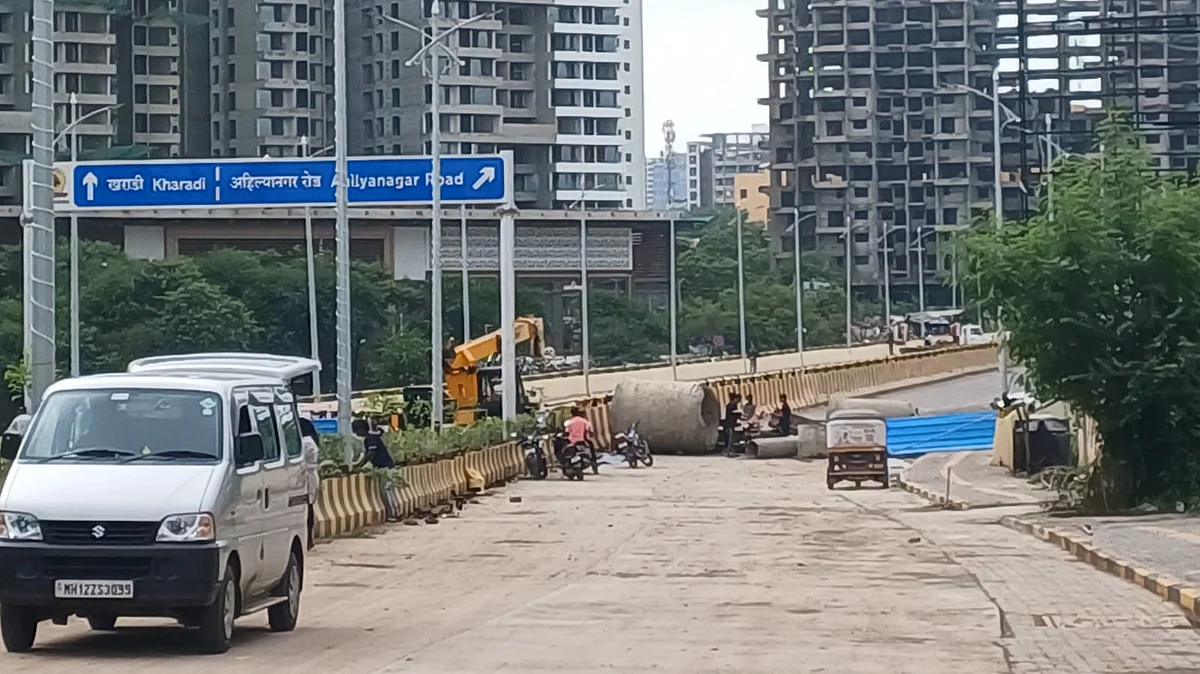 Pune: Kharadi-Keshavnagar Flyover Gets Final Touches Ahead Of August 15 Opening
