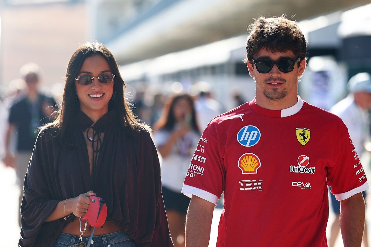 Charles Leclerc and wife Alexandra appear to address pregnancy rumours with holiday photos
