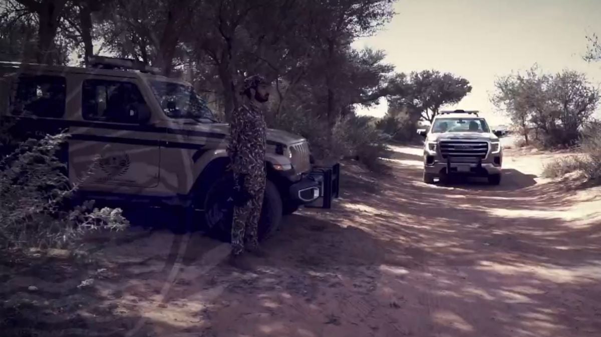 Environmental Security seizes citizen for transporting local firewood in Imam Faisal bin Turki Royal Reserve