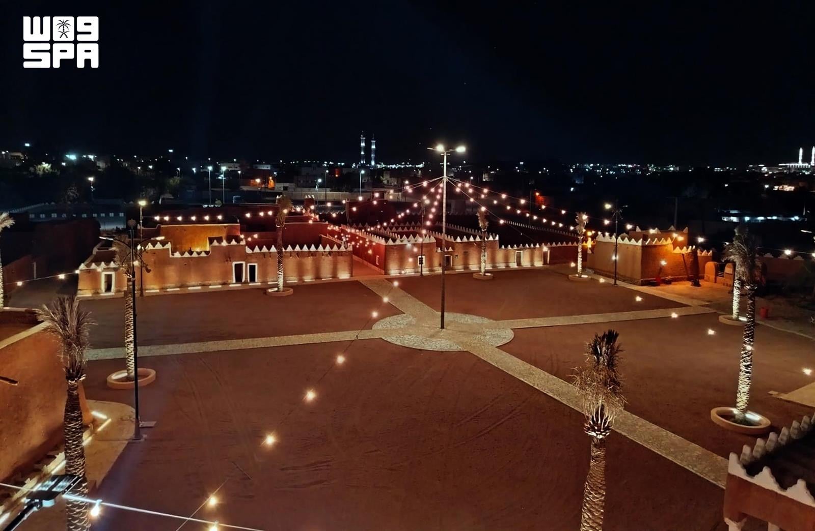 Uyun Al-Jawaa completes lighting project for heritage village